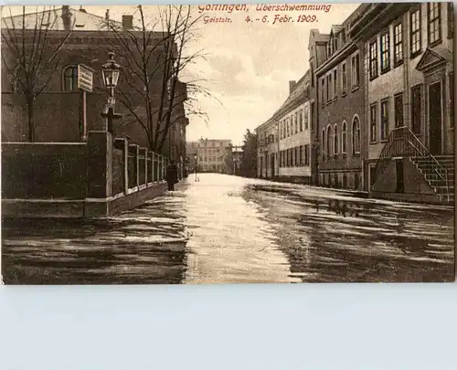 Göttingen - Überschwemmung 1909 -53446