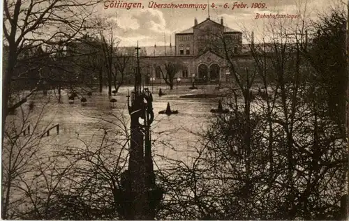 Göttingen - Überschwemmung 1909 -53460