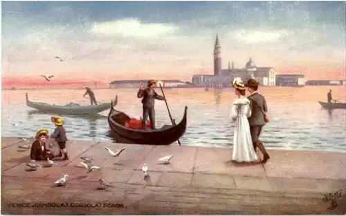 Venice - Gondola -52788
