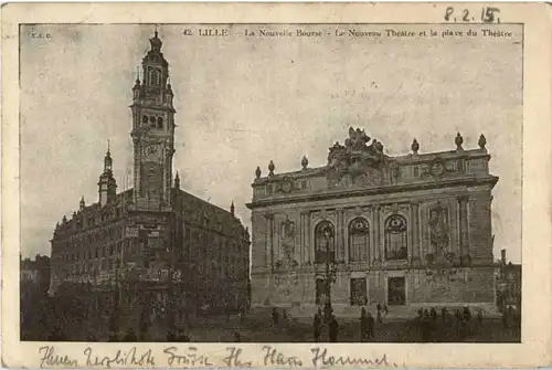 Lille - La Nouvelle Bourse - Feldpost -53780