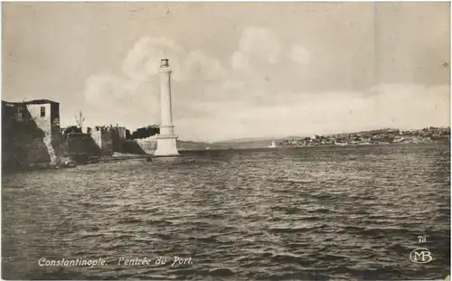 Constantinople - L entree du Port -53926