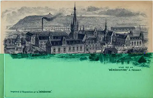 Vue de la Benedictine a Fecamp -53800