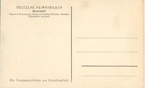 Spreewald - Quappenschänke am Groblitzafliess -52650