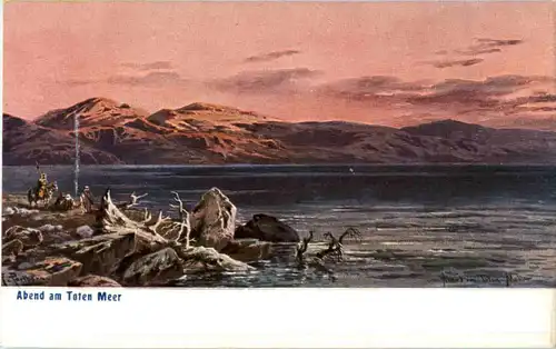 Abend am Toten Meer -53248