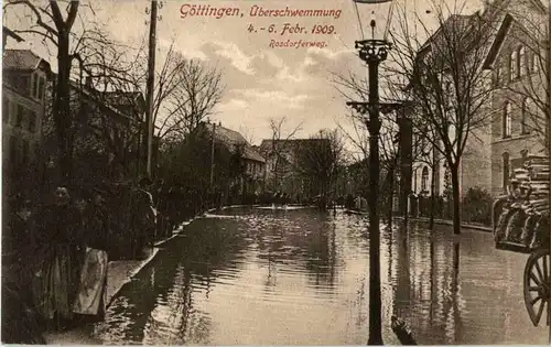 Göttingen - Überschwemmung 1909 -53468