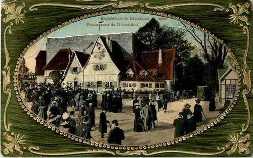 Exposition de Bruxelles 1910 - Restaurant de Düsseldorf -54280