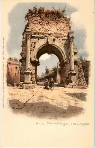 Rom - Triumphbogen des Drugus -52882