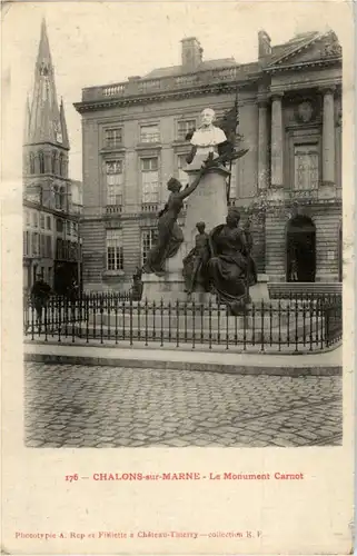 Chalons sur Marne - Le Monument Carnot -53776