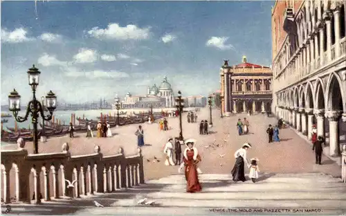 Venice - The Molo and Piazzetta San Marco -52784