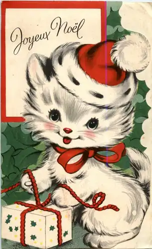 Joyeux Noel - Katze -54566