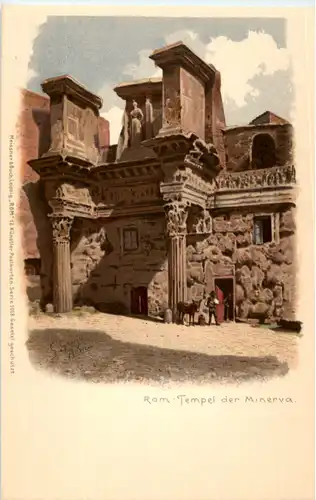 Rom - Tempel der Minerva -52874
