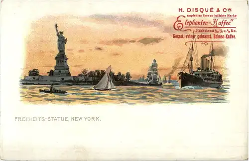 New York - Freiheits Statue - Litho -53198