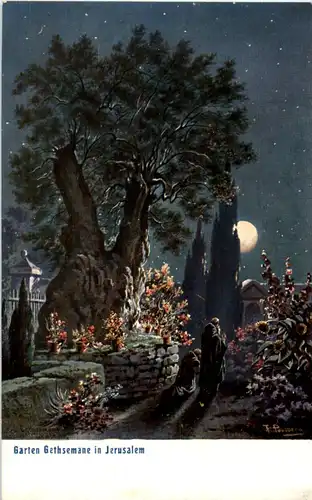 Garten Gethsemane in Jerusalem -53258