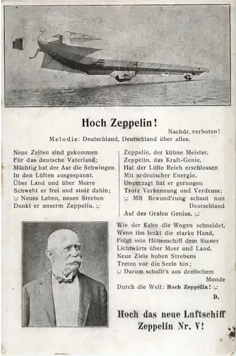 Graf Zeppelins Luftschiff -52984