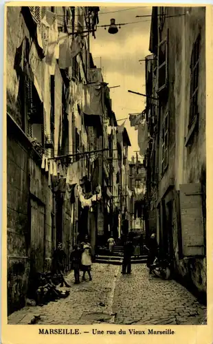 Bligny - Marseille - Une rue du Vieux Marseille -54348