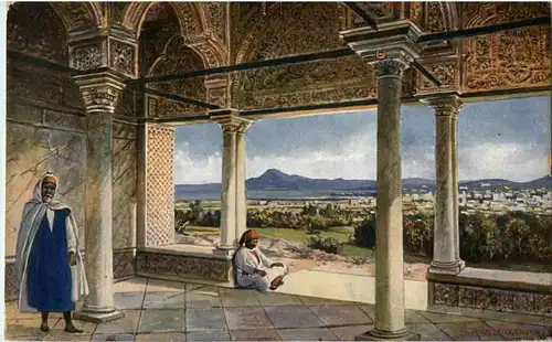 Tunis - Vue prise du Belvedere -53174