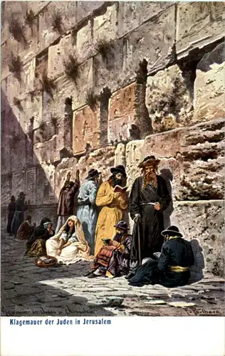 Klagemauer der Juden in Jerusalem -53254