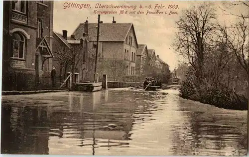Göttingen - Überschwemmung 1909 -53442