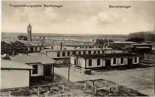 Truppenübungsplatz Warthelager - Barackenlager -53522