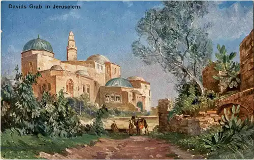 Davids Grab in Jerusalem -53284
