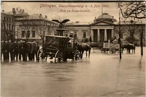 Göttingen - Überschwemmung 1909 -53444