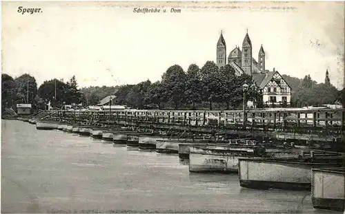 Speyer - Schiffbrücke -53662