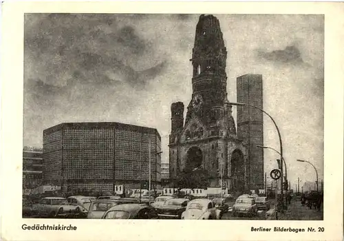 Berlin - Gedächtniskirche - Spanduaer Volksblatt 1962 -54808