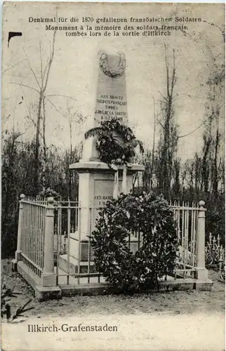 Illkirch-Grafenstaden - Denkmal der gefallenen Soldaten -55926