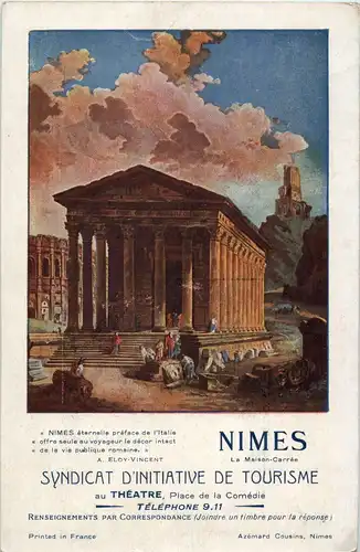 Nimes - Syndicat d Initiative de Tourisme -54378