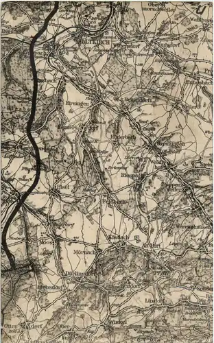 Altkirch - Bisel - Landkarte Map -56086