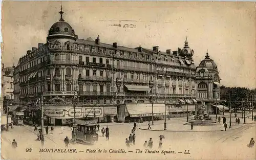 Montpellier - Place de la Comedie -54084