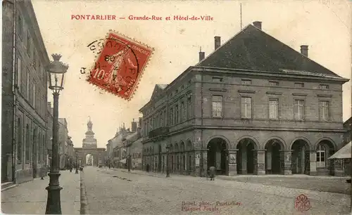 Pontarlier - Grande Rue -54458