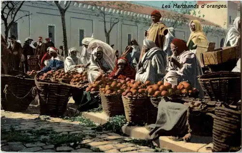 Tunis - Les Merchants d oranges -54164