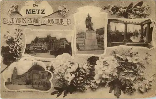 Metz - Je vous Envoie Le Bonjour -54422