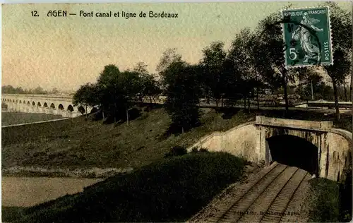 Agen - Pont canal -54364