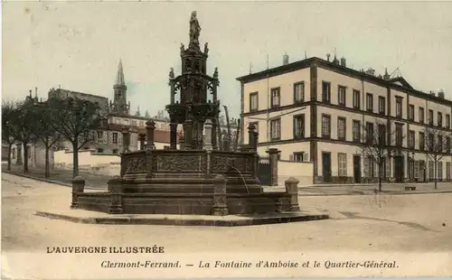 Clermont Ferrand - La Fontaine d Amboise -54534