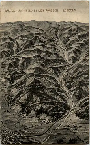 Lebertal - Schlachtfeld in den Vogesen -56140