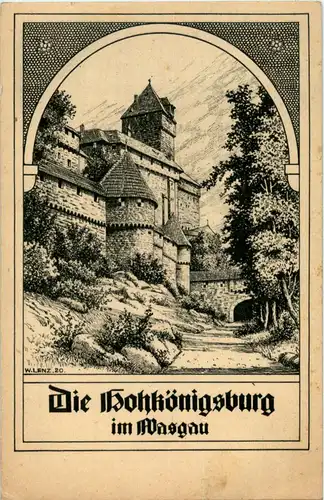 Hoh Königsburg im Wasgau -55896