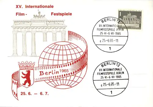 Berlin - Internationale Film Festspiele 1965 -54934