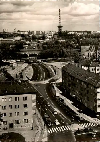 Berlin - Stadt Autobahn Halenseestrasse -54962