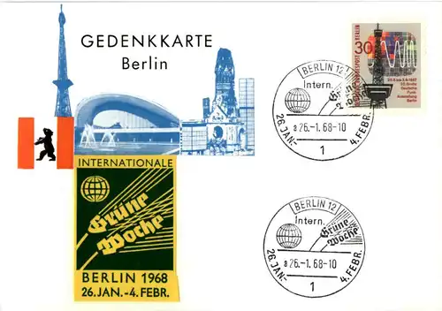 Berlin - Gedenkkarte -54982