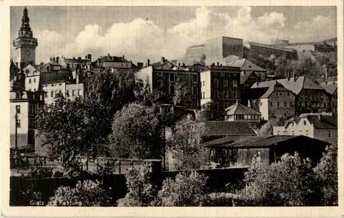 Glatz mit Festung -55158
