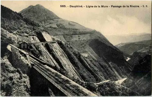 Ligne de la Mure - Passage de la Rivoire -56684