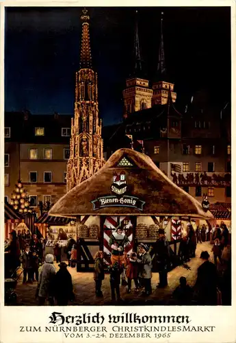 Nürnberg- Christkindlesmarkt 1965 -54864