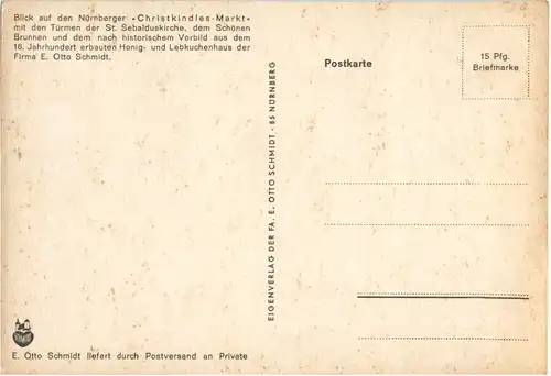 Nürnberg- Christkindlesmarkt 1965 -54864