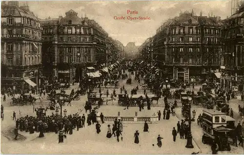 Paris - Grosse Oper Strasse -56560