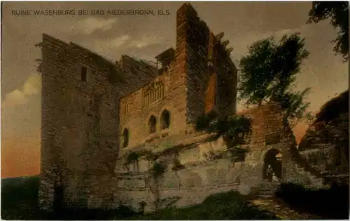 Ruine Wasenburg bei Niederbronn -56336
