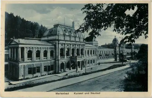 Marienbad - Kursaal und Neubad -55302