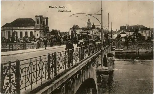 Diedenhofen - Moselbrücke -55990