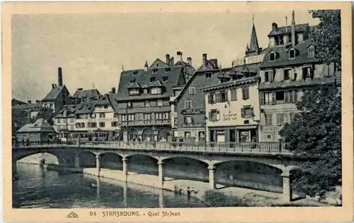 Strassburg - Quai St. Jean -56488